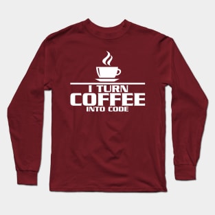 Coffee Code Long Sleeve T-Shirt